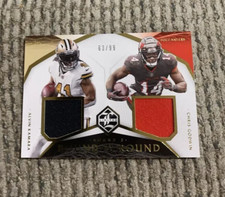 2020 Limited Alvin Kamara Chris Godwin Ruby Bound By Round Jersey #'D /99 NFL
