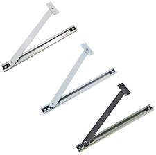 Door Limiter Restrictor HEAVY STEEL Arm Stay Mortice Stops To 90? Opening Angle