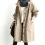 thumbnail 10  - Ladies Waist Casual Long-sleeved Jacket Outdoor Windproof Jacket Fashion Hooded