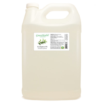 1 Gallon Eucalyptus Globulus Essential Oil (100% Pure & Natural) - GreenHealth