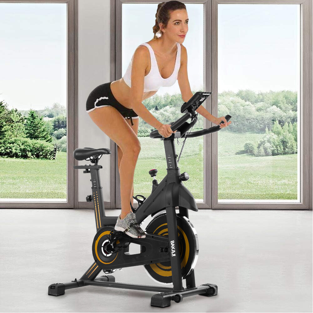 Exercise Bike Bicicletta Fitness Bakaji Allenamenti Spin Bike