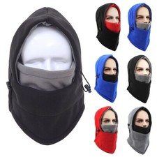 Neck Warmer Balaclava Hooded Face Mask Ski Hood Winter Sports Windproof Hat