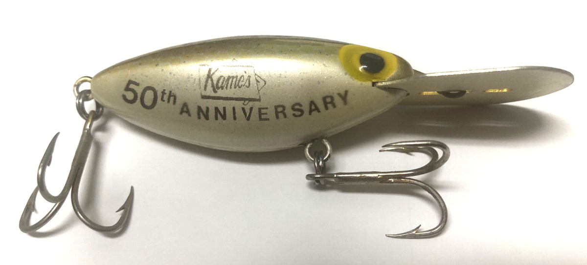 50th Anniversary Fishing Lure RARE Collectible Kame's North Canton OH | eBay 50th Anniversary Fishing Lure RARE Collectible Kame's North Canton OH | eBay