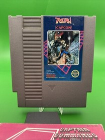 Nintendo NES | Captain Commando | Trojan Videogioco Solo Manuale e Cartuccia