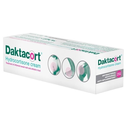 Daktacort Hydrocortisone Triple Action Antibacterial & Antifungal Cream