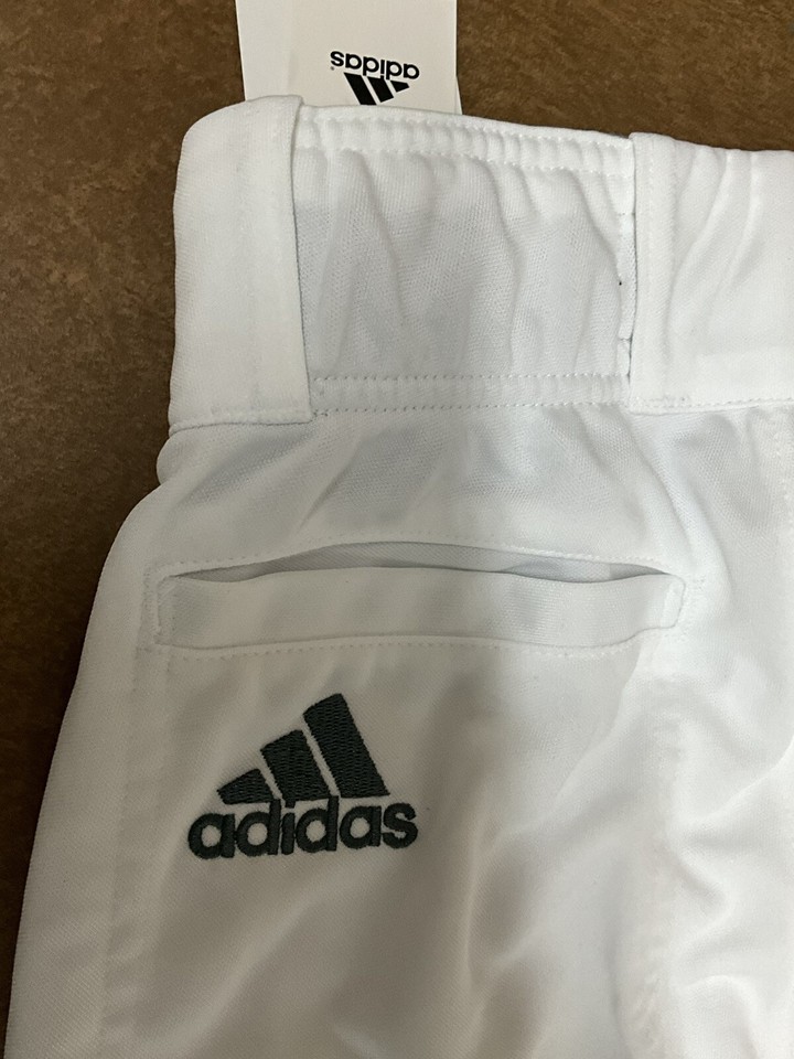 Adidas Men’s DK Elite White Knickers Baseball Pants Size XLarge New