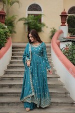 Women Dress Pakistani Salwar Kameez Readymade Suits Indian Wedding Party 3 Piece