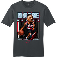 NEW Art Society x SWOD DAMIAN DOLLAR Tee Shirt CHARCOAL SMALL-4XLRGE MADE IN USA
