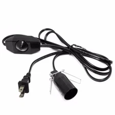 Betus Salt Lamp Cord with Dimmer Control - Power Cord for Crystal Salt Lamps