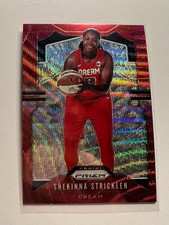 K12,006 - 2020 Panini Prizm WNBA Prizms Ruby Wave #23 Shekinna Stricklen