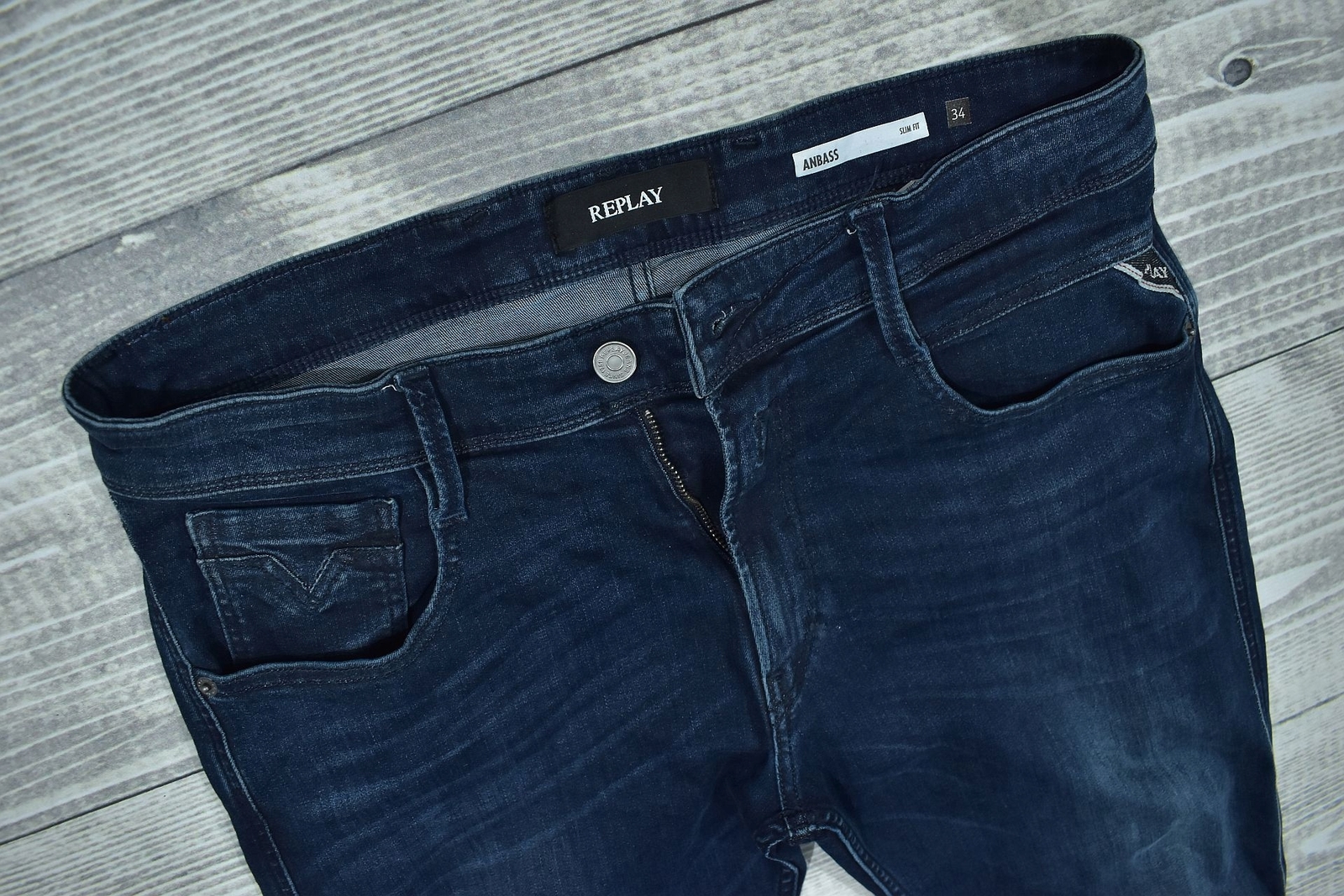 Produktbild von Replay Herren Hose - Klassischer Schnitt Mit Modernem Look