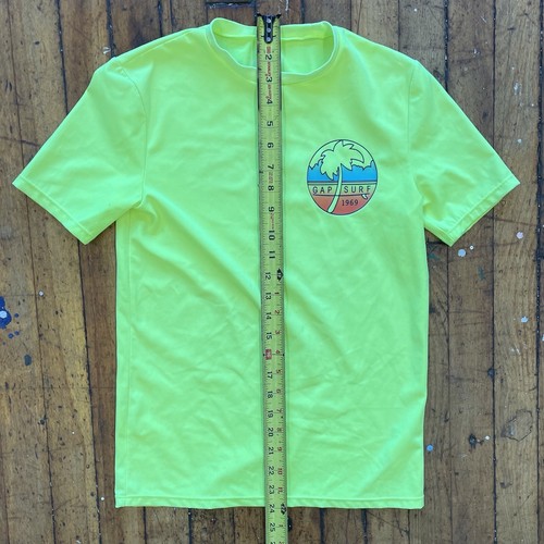 Vintage Gap Kids Surf XL Graphic Swim Short Sleeve Rash Guard - Picture 3 of 7