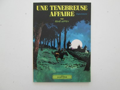 EIN DÜSTERES GESCHÄFT EO1977 SEHR GUTER ZUSTAND/SEHR GUTER ZUSTAND RENE GIFFEY BALZAC ORIGINAL EDITION