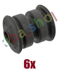 6x FRONT AXLE REAR AXLE RIGHT OR LEFT SILENTBLOCK/SPRING BUSH FRONT/REAR L/R