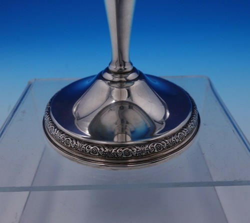 Prelude by International Sterling Silver Compote Raised 6" Tall #T201 (#4116) - Picture 5 of 6