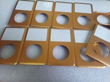 10pcs Gold Front Faceplate Housing Case fr iPod Classic 6th 7th 80gb 120gb 160gb