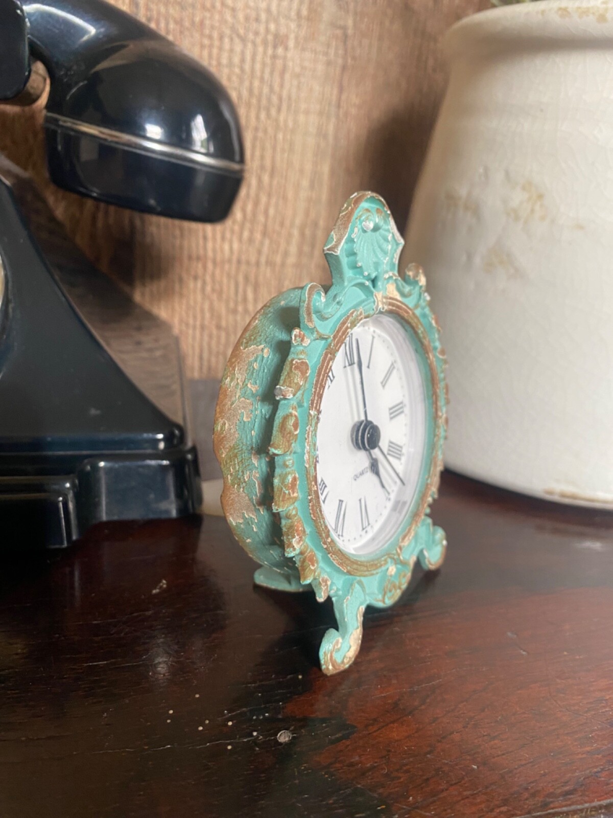 Pretty Little Miniature Shabby Chic Louis Baroque Rococo Style Bedside