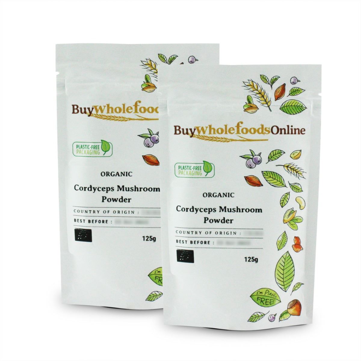 Organic Cordyceps Mushroom Powder 250g | BWFO | Free UK Mainland P&P