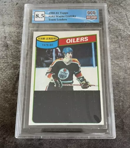 1980-81 Topps Wayne Gretzky #182 CGC 8.5 NM-MT+