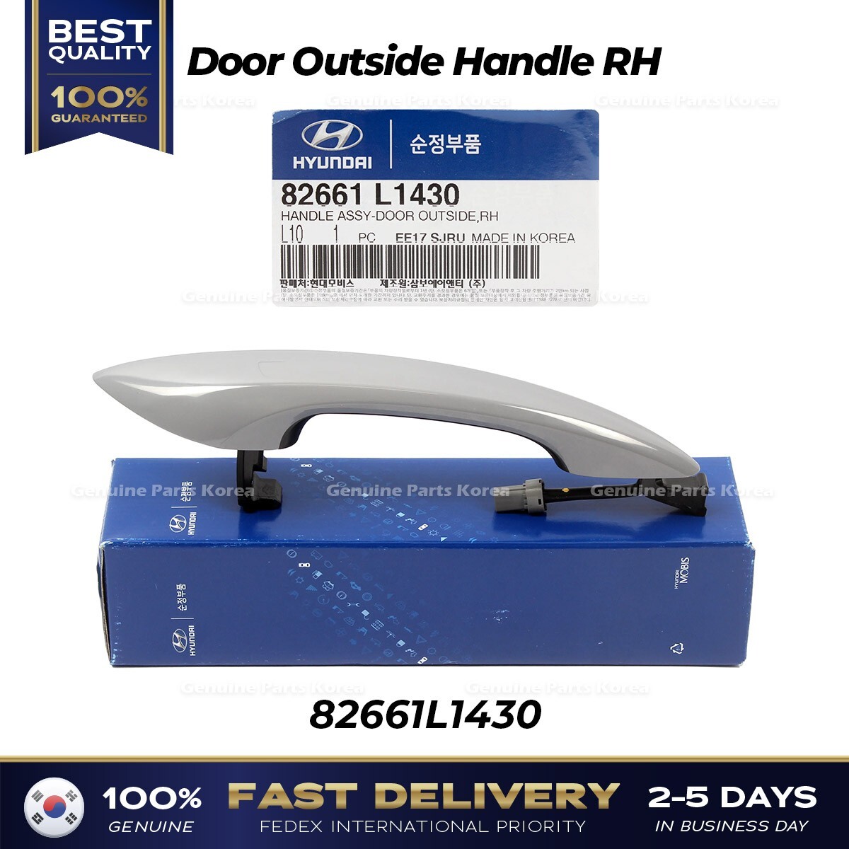 ⭐Genuine⭐ Door Outside Handle RH 82661L1430 for Hyundai Sonata