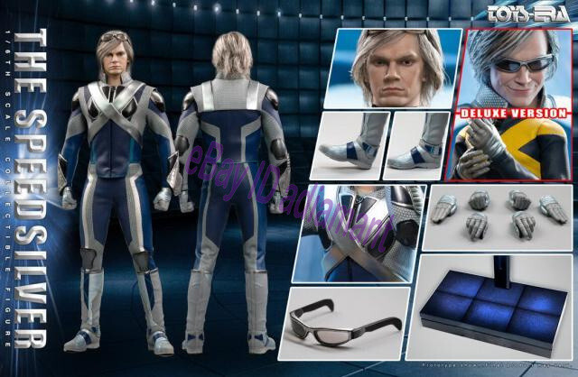 TOYS ERA TE032 Quicksilver 1/6 アクションフィギュ Toys Era Quicksilver Uncanny X-men TE032 1/6 Deluxe Action Figure