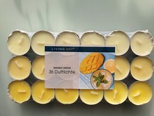 Duft Teelichter im 36-er Pack OVP Mango Lemon