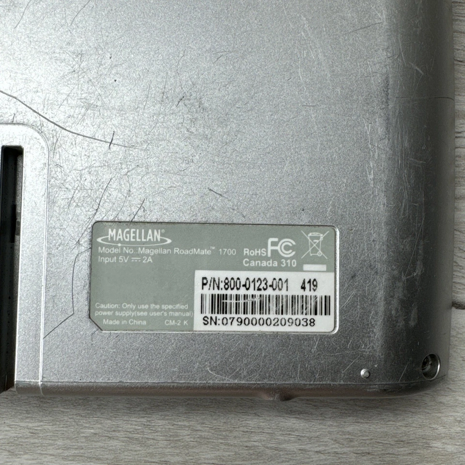 Magellan RoadMate 1700 GPS Navigation Display - Image 3 of 4