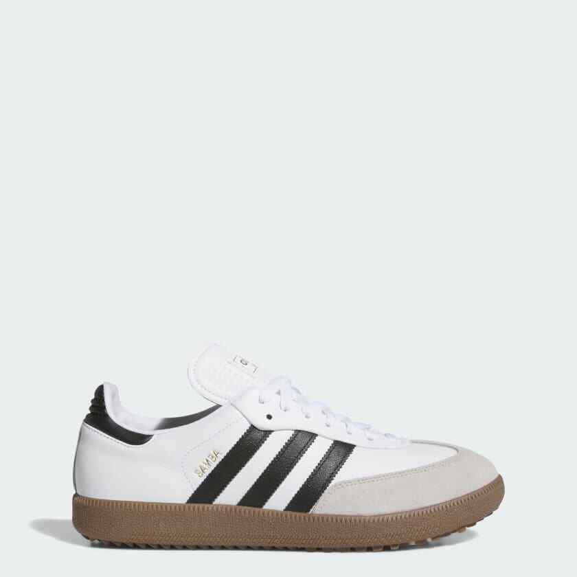 JH6149 adidas Samba Golf Full Grain Leather Cloud White Core JH6149 adidas Samba Golf Full Grain Leather Cloud White Core