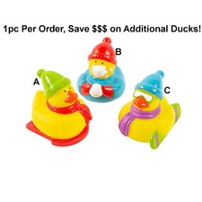 Winter Fun Rubber Duckies Ducks - Jeep Ducking - US Shipper