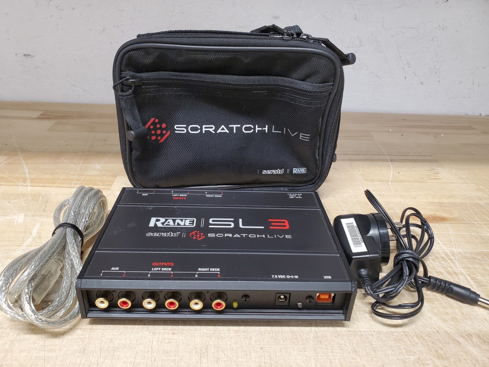 RANE SL3 Professional DJ Interface For Serato Scratch Live Great 