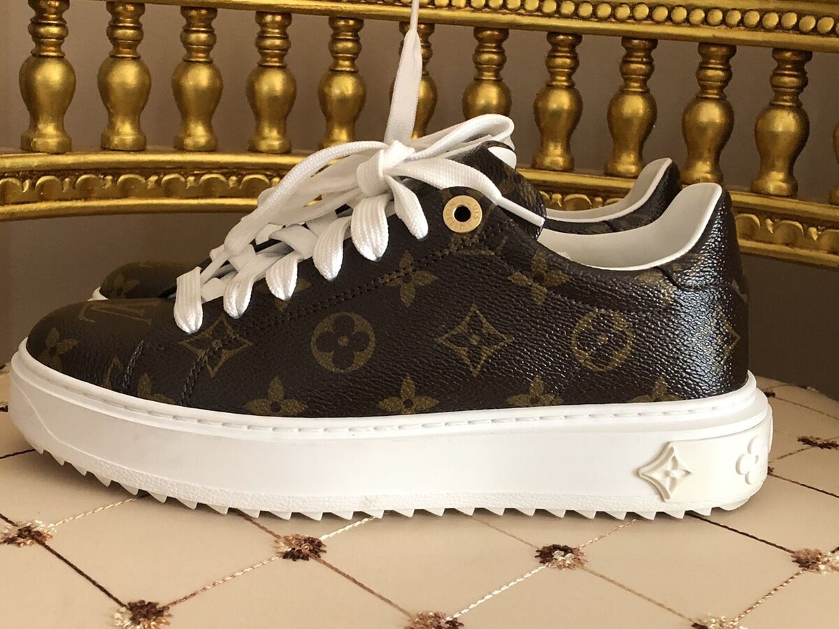 Louis Vuitton, Shoes, Louis Vuitton Time Out Sneakers 36
