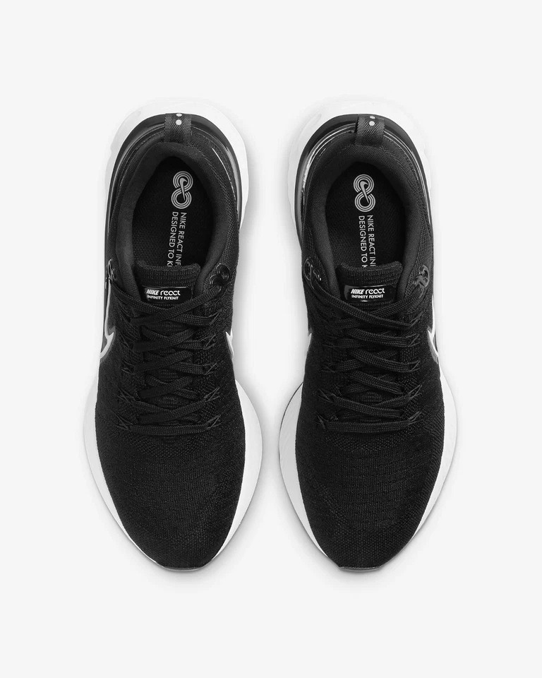 New Nike React Infinity Run FK 2 in Black/White-Iron Grey Colour Size US 13 - Image 4 of 4