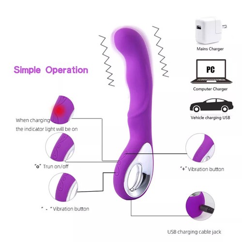 For Women Powerful Personal Bullet Vibrators Waterproof Neck Wand Massagers Toys - 第 21/27 張圖片