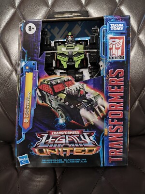HASBRO TRANSFORMERS LEGACY UNITED DELUXE STAR RAIDER LOCKDOWN IN HAND      