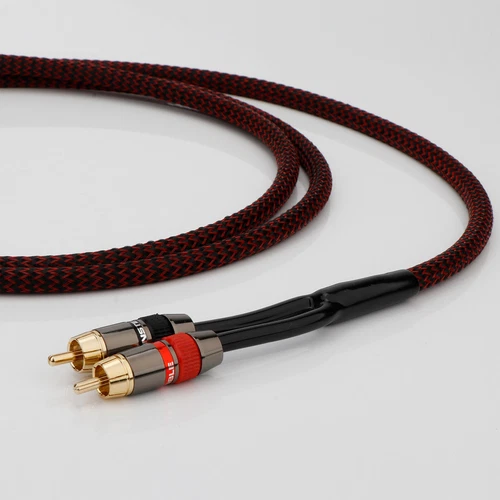 HIFI Y Adapter Subwoofer RCA Male to RCA 2 Male Plug Cable Hifi RCA Audio Cable - Picture 12 of 16