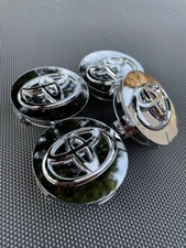 Toyota Set Of 4 Chrome 62 Mm2.44in Wheel Center Caps - Fits Most Models