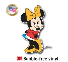 MINNIE MOUSE KIDS CARTOON DECAL STICKER 3M USA CAR TRUCK VEHICLE WINDOW WALL