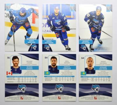 2023-24 Sereal KHL Barys Astana Base Pick a Player Card