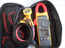 S Clean Used Fluke 376 FC Digital Handheld Clamp Meter w/ iFlex i2500-18 + Bag