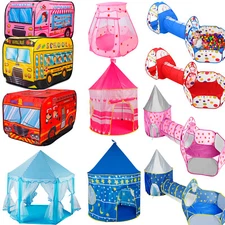 13 Types Kids Princess Castle Play Tent for Baby Girls Boys Toy Indoor Outdoor