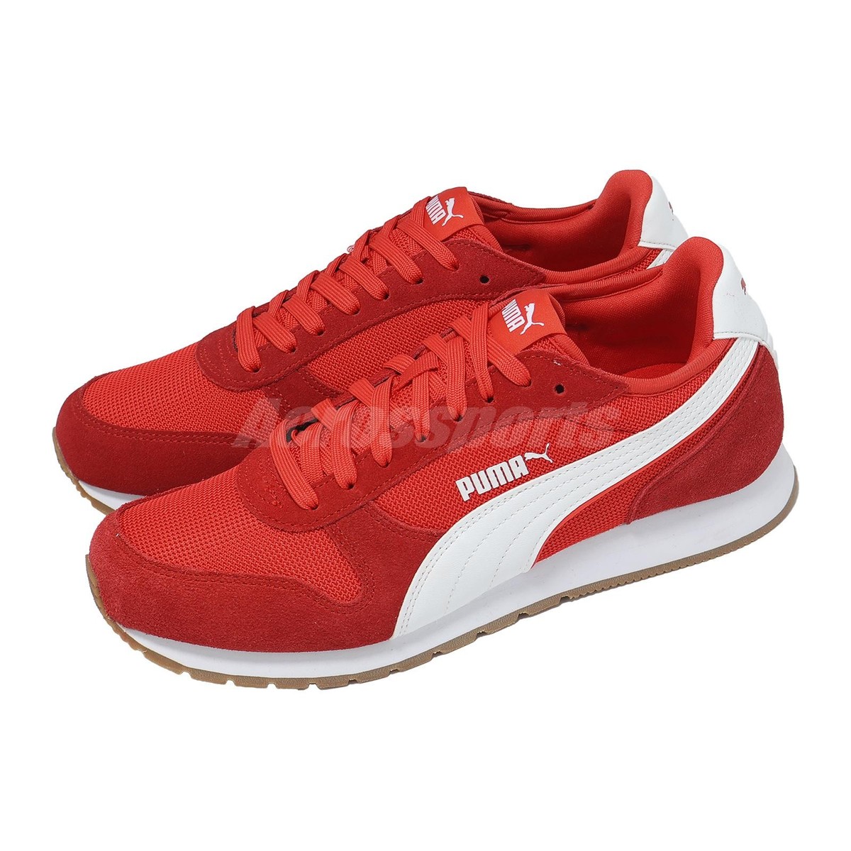 Puma ST Miler For All Red White Gum Men Unisex Lifestyle Casual