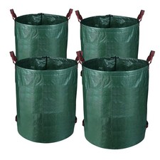 3X/4X Gartensack Garten 272L faltbar 3 Griffe Laubsack Sack XXL mit Griffen