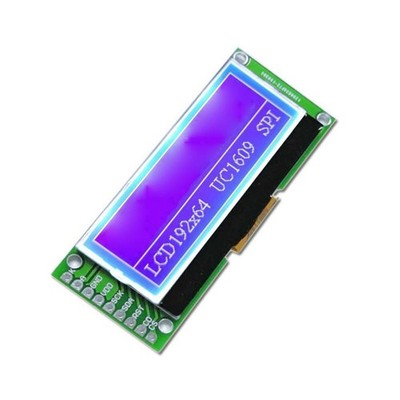   2'' 192x64 Graphic LCD Display Module UC1609 SPI 3V #yi