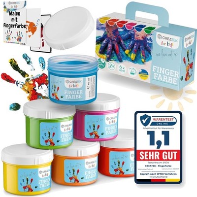 Batikfarben Set, 6 Farben, Tie Dye Kit, dauerhafte Stofffärbung, Kinder, Erw...
