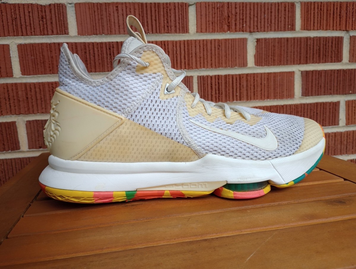 Nike Lebron Witness IV Triple White BV7427-102 Basketball Shoes