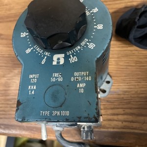 VARIAC Staco Energy Variable Transformer  Model 3PN1010d