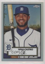 2021 Topps Chrome Platinum Anniversary Refractor Willi Castro #261 3c6