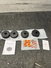 4PCS Rubber Jack Pucks Jacking Lift Pad For Tesla T S