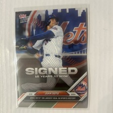 2024 Topps Now - Off-Season Signed Juan Soto #OS-8 /34372