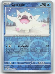 Cetoddle 053/193 Paldea Evolved Reverse Holo